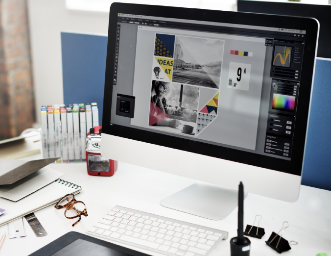 Graphic Design - tech briliance